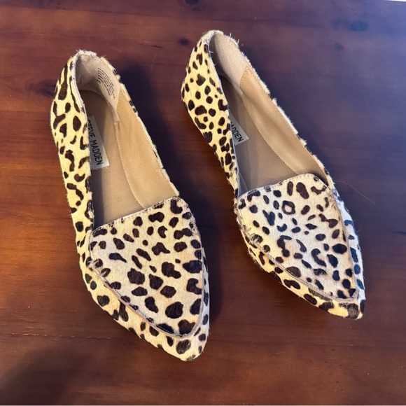 Steve Madden Animal Print Ballet Flats - Picture 1 of 3